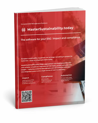 ESG management Platform - mockup EN white